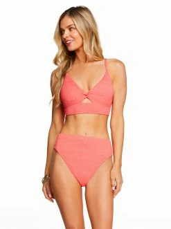 Amerex Flower Power Cami In Mandarin Swim