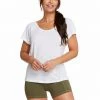 Rockfit Flow Top In White Clothing