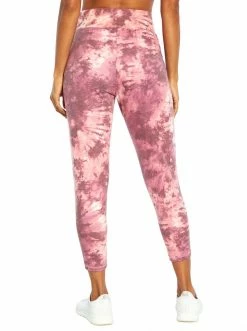 Rockfit Riley Jogger In Tea Rose Tie Dye Swirl Clothing