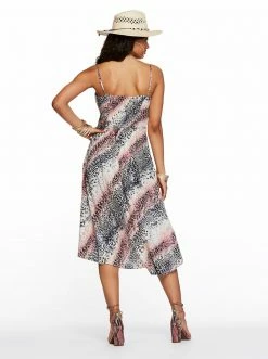 OJG Fria Dress In Gardenia Marble Cheetah