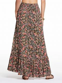 OJG Clothing Genevieve Skirt In Garden Escape