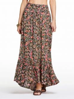 OJG Clothing Genevieve Skirt In Garden Escape
