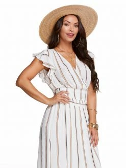 OJG Geri Top In Moxy Stripe