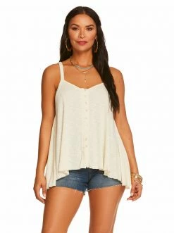 OJG Clothing Gwen Tank In Gardenia