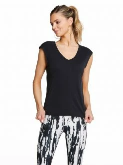 Rockfit Hattie Tee In Black