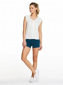 Rockfit Clothing Hattie Tee In Egret