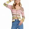 OJG Hollie Sweater In Canterelle Stripe