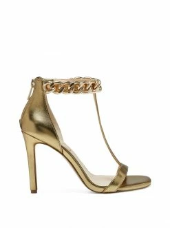 Camuto Omesa High Heel In Gold