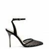 Camuto Shoes Pirrie High Heel In Mesh Sparkle