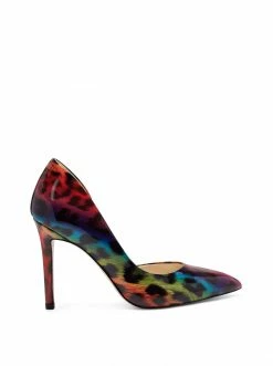 Camuto Prizma D'Orsay Pump In Rainbow Leopard