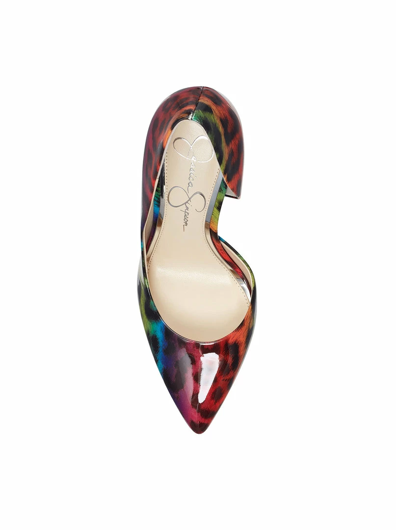 Camuto Prizma D'Orsay Pump In Rainbow Leopard 5 Camuto Prizma D'Orsay Pump In Rainbow Leopard