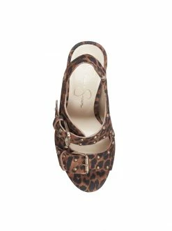 Camuto Tymina Wedge Platform Sandal In Leopard Shoes