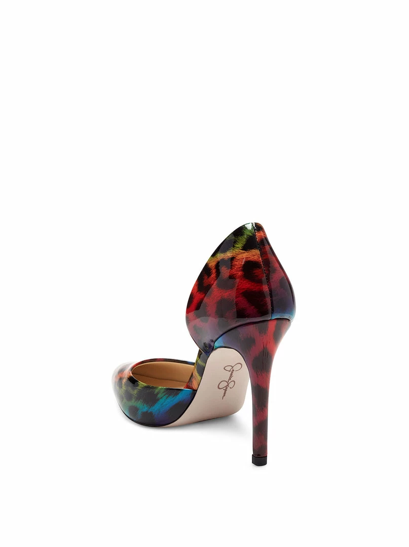 Camuto Prizma D'Orsay Pump In Rainbow Leopard 3 Camuto Prizma D'Orsay Pump In Rainbow Leopard