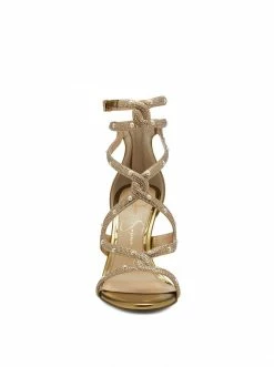 Camuto New Arrivals Janya High Heel In Gold