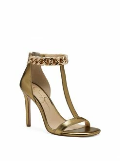 Camuto Omesa High Heel In Gold