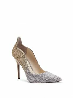 Camuto Wayva Pump In Silver & Champagne Shoes