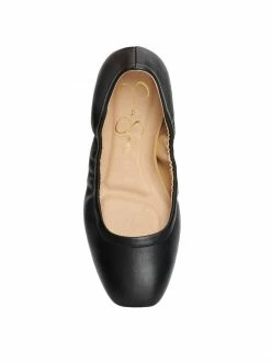 Camuto Shoes Sandaze Flat In Black