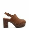 Camuto Tiarah Platform Clog In Tobacco