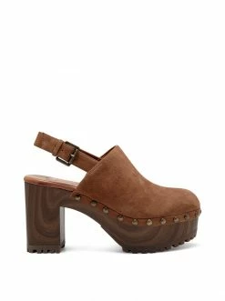 Camuto Tiarah Platform Clog In Tobacco
