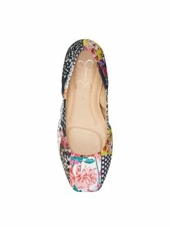 Camuto Shoes Sandaze Flat In Patchwork Multi