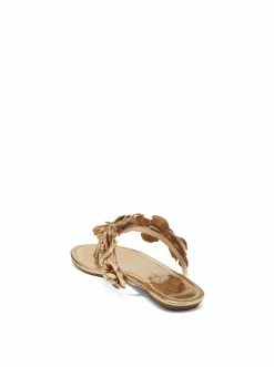 Camuto Ginima Flat Slide In Gold