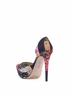 Camuto Rinah Platform Pump In Patchwork Multi Shoes