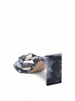 Camuto Sassia High Heel Slide In Tie-Dye