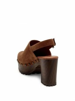 Camuto Tiarah Platform Clog In Tobacco