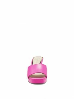 Camuto Elyzza High Heel Slide In Pink Shoes