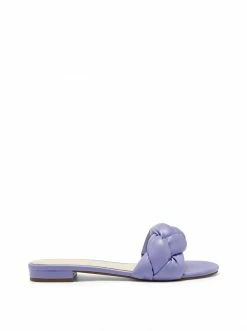 Camuto Ammiye Flat Slide In Purple Shoes