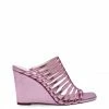 Camuto Shoes Arriya Wedge Slide In Pink