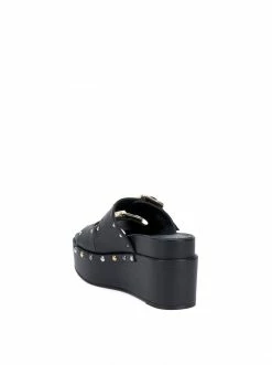 Camuto Cyriss Platform Wedge Sandal In Black