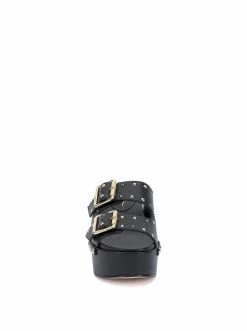 Camuto Cyriss Platform Wedge Sandal In Black