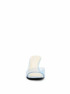Camuto Shoes Merlote Wedge Slide In Blue