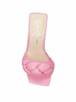 Camuto Sassia High Heel Slide In Pink New Arrivals