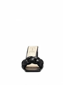 Camuto Sassia High Heel Slide In Black Shoes