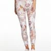 Rockfit Tummy Control Ankle Legging In Ballet Slipper Paisley Dream