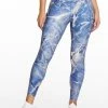 Rockfit Clothing Tummy Control Ankle Legging In Heather Marble Dusk