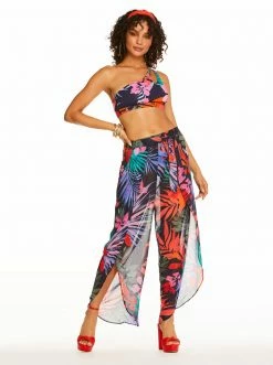 Amerex New Arrivals Island Paradise Beach Pant In Mood Multi