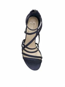 Camuto Shoes Stassey Sandal In Navy