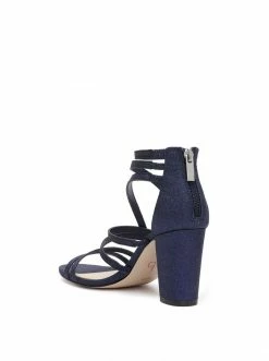 Camuto Shoes Stassey Sandal In Navy