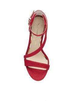 Camuto Shoes Rayli High Heel Sandal In Red