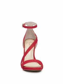 Camuto Shoes Rayli High Heel Sandal In Red