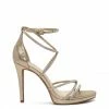 Camuto New Arrivals Jaeya High Heel In Gold