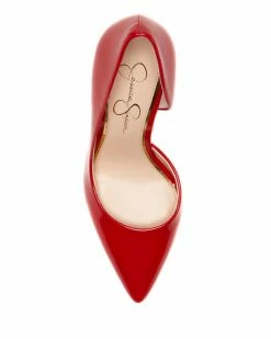Camuto Shoes Prizma D'Orsay Pump In Red Patent
