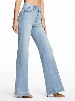 OJG True Love Wide Leg Trouser Jeans In Jolene Clothing