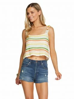 OJG Kerian Tank In Gardenia Clothing