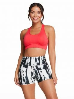 Rockfit Kimmy Bra In Hibiscus