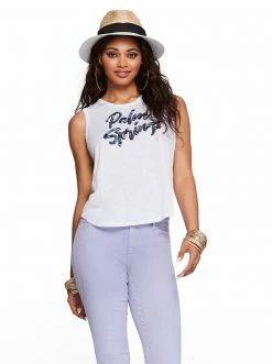 OJG Knox Tank In Palm Springs Graphic Clothing