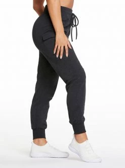 Rockfit Clothing Taylor Jogger In Heather Black